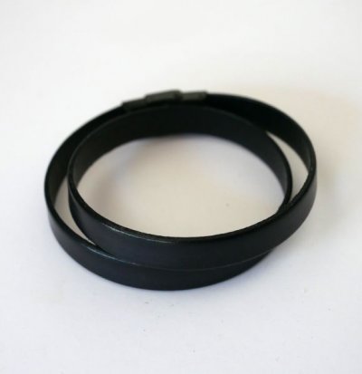 Pulseira de couro para homem pulseira dupla