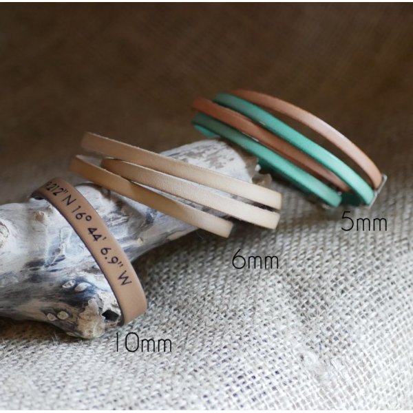 Pulseira de couro para mulheres, 3 voltas, largura m&eacute;dia