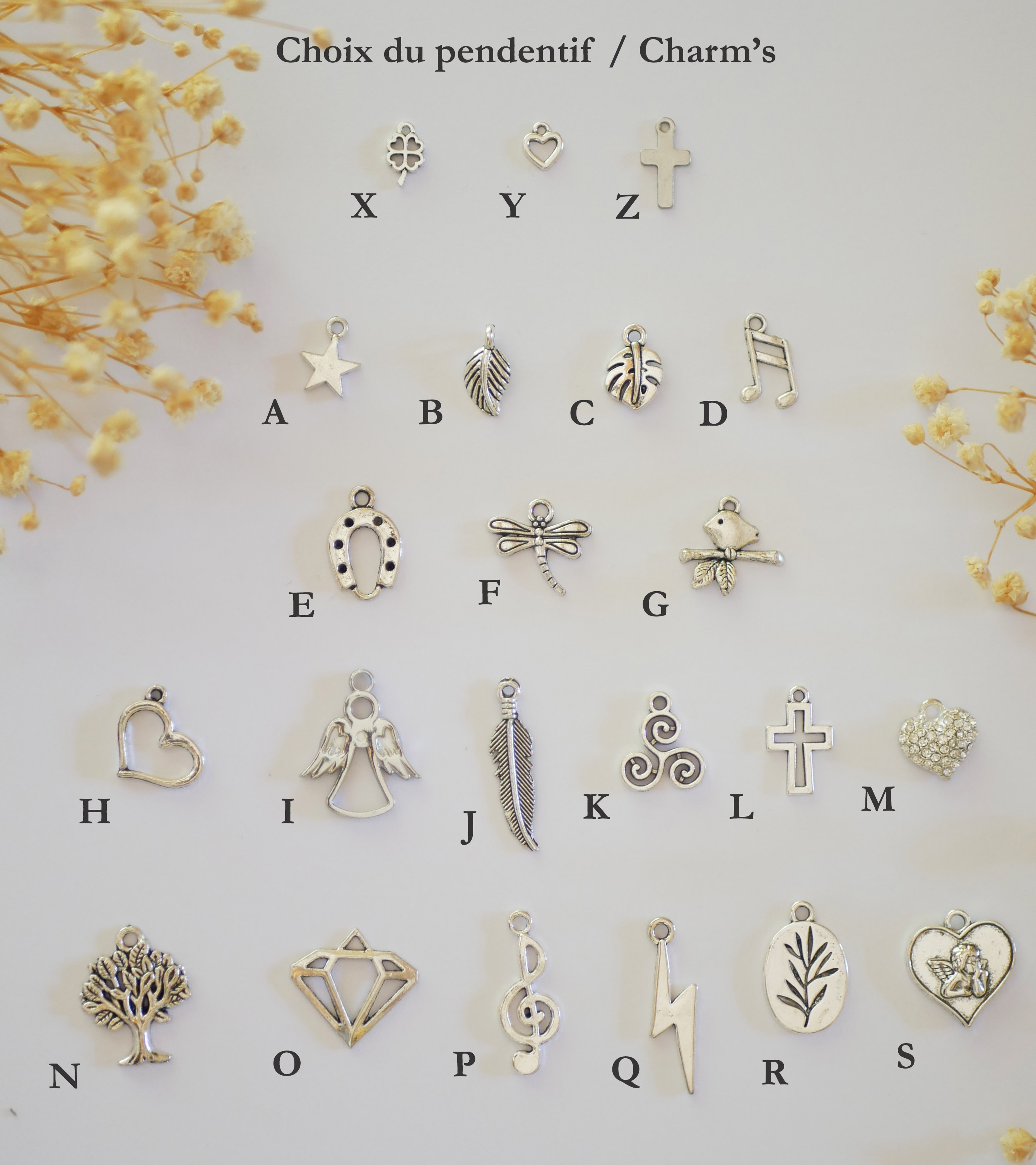 Pulseira de punho para mulher em pele múltipla Pendente bege areia à sua escolha