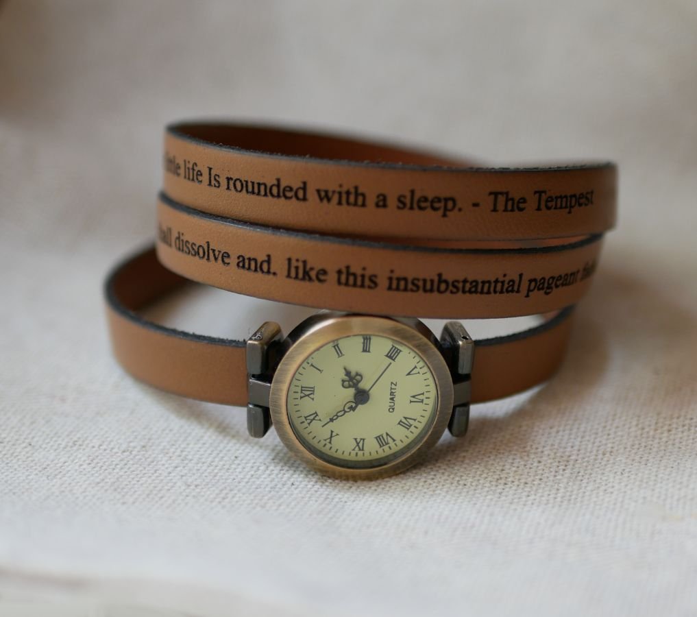 Relógio triplo turístico personalizável com mostrador em bronze 
