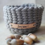 Etiqueta em pele personalizada com mensagem gravada