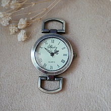 Mostrador do rel&oacute;gio em bronze Numera&ccedil;&atilde;o romana